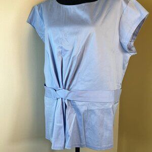 Emerson Rose XXL Zip Back Sleeveless Top Closet Staple Brunch Luncheon Wedding